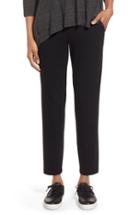 Women's Eileen Fisher Straight Yoke Slim Crepe Knit Pants