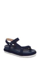 Women's Taryn Rose Lydia Platform Sport Sandal M - Blue