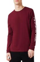 Men's Topman No Matter What Graphic T-shirt - Burgundy