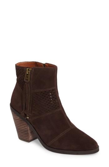 Women's Lucky Brand Ramses Bootie M - Brown