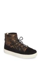 Women's Sudini Saffron High Top Sneaker W - Black