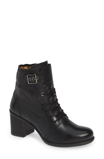 Women's Fly London Iemi Buckle Strap Bootie .5-7us / 37eu - Black