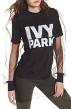 Women's Ivy Park Festival Tulle Top - Black