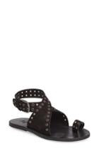 Women's Matisse Starling Grommet Sandal M - Black