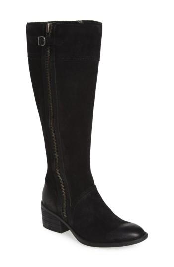 Women's B?rn Poly Riding Boot .5 Regular Calf M - Black