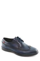 Men's Marc Joseph New York William Street Longwing Derby M - Blue