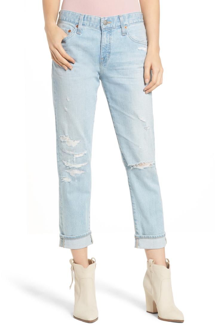 Women's Ag Ex-boyfriend Slim Fit Jeans - Blue