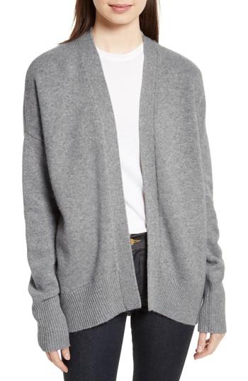 Women's Theory Oversize Cashmere Cardigan - Grey