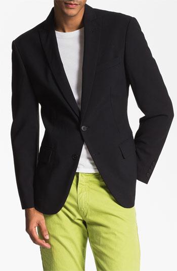 John Varvatos Star Usa Red Label 'dwell 2' Black Wool