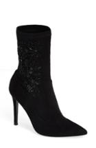 Women's Nina Dorella Pointy Toe Bootie .5 M - Black