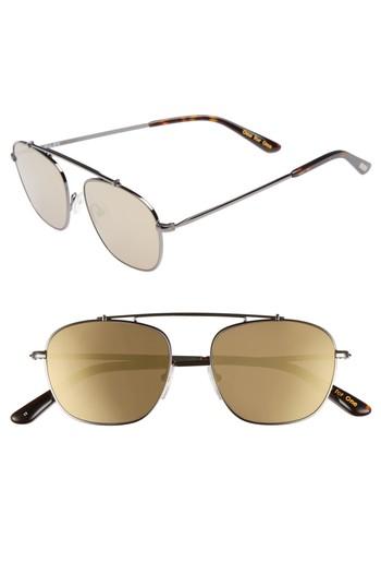 Men's Toms Riley 52mm Sunglasses - Gunmetal