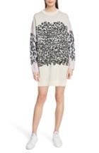 Women's Kenzo Comfort Leopard Sweater Dress - Beige