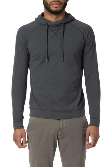 Men's Good Man Brand Carbon Peach Hoodie, Size - Grey