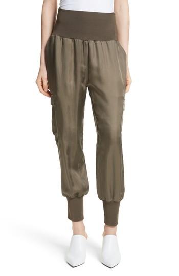 Women's Cinq A Sept Tous Les Jour Giles Jogger Pants - Green