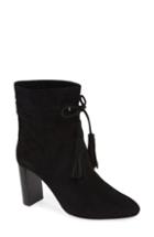 Women's Kate Spade New York Hillie Block Heel Bootie .5 M - Black