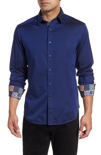 Men's Robert Graham Bridgeman Classic Fit Sport Shirt
