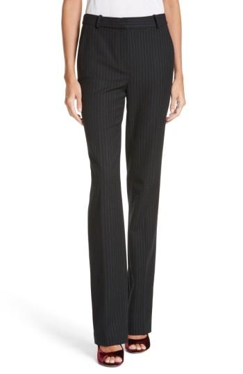 Women's Rebecca Taylor Pinstripe Pants - Blue
