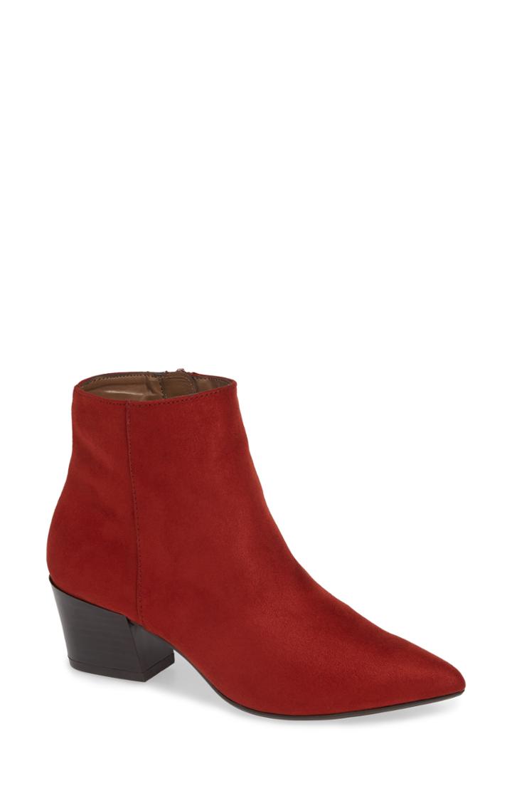 Women's Kensie Loran Bootie M - Red