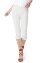 Women's Nydj Pull-on Stretch Skinny Capri Jeans - Beige