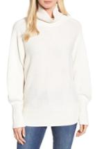 Women's Halogen Blouson Sleeve Sweater - Ivory