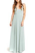 Women's Show Me Your Mumu Jen Maxi Gown, Size - Grey