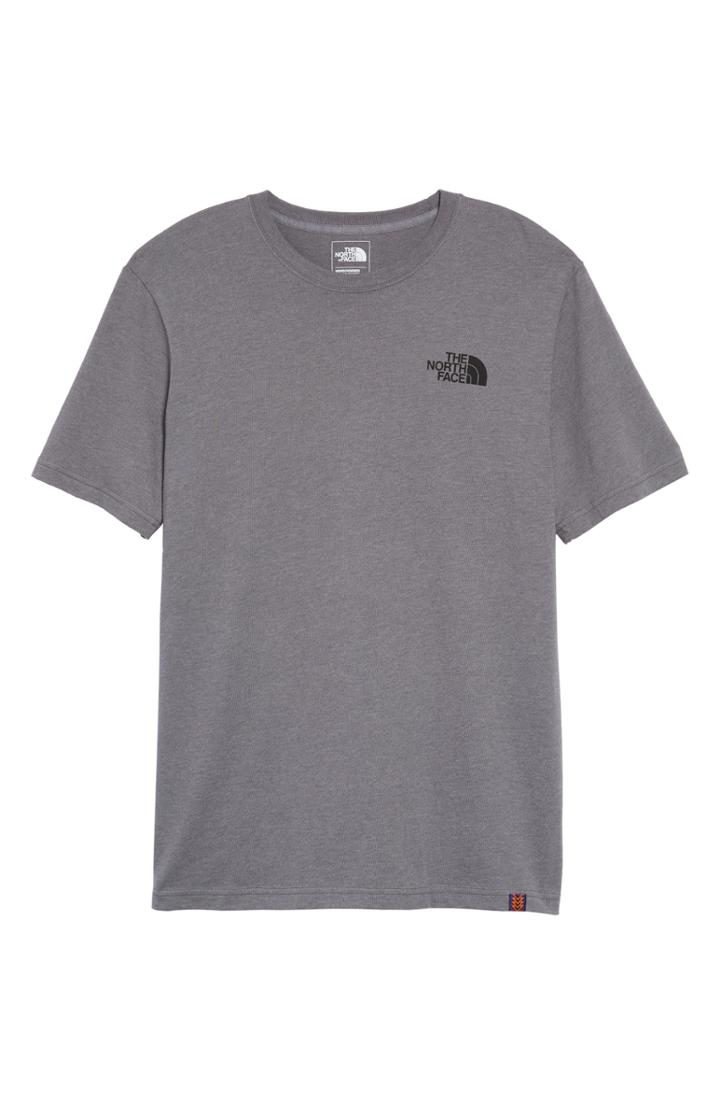 Men's The North Face Red Box Tee, Size - Grey