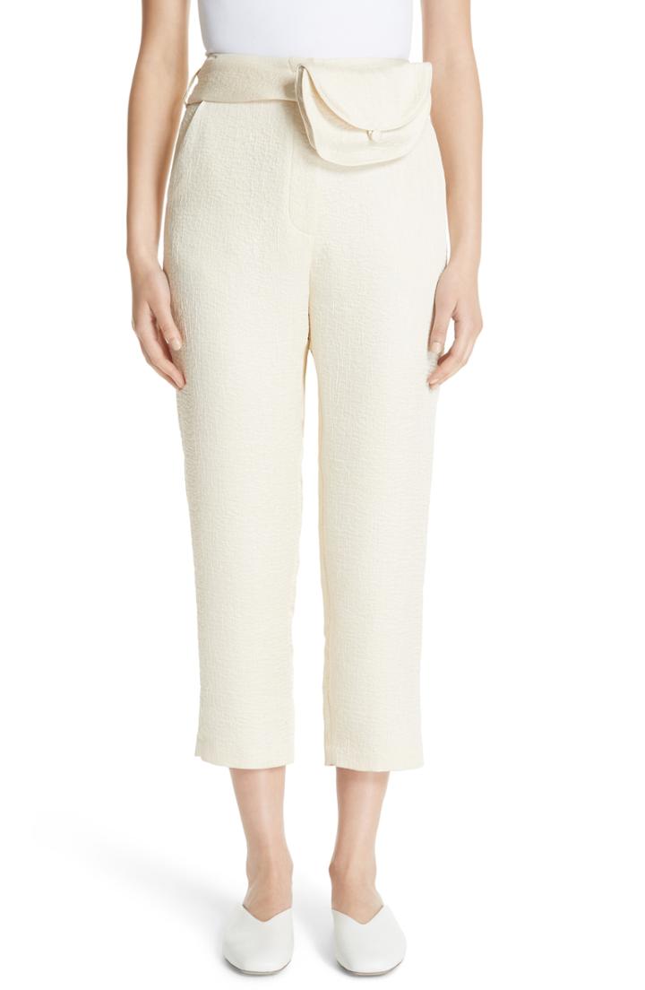 Women's Nanushka Raimo Belt Bag Crop Pants