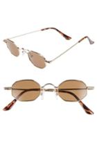 Women's Bp. 40mm Mini Hexagon Sunglasses - Brown Gold