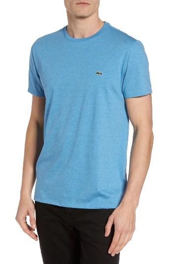 Men's Lacoste Pima Cotton T-shirt (l) - Blue