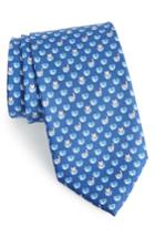 Men's Salvatore Ferragamo Felix Print Silk Tie