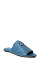 Women's Via Spiga Hope Slide Sandal .5 M - Blue/green