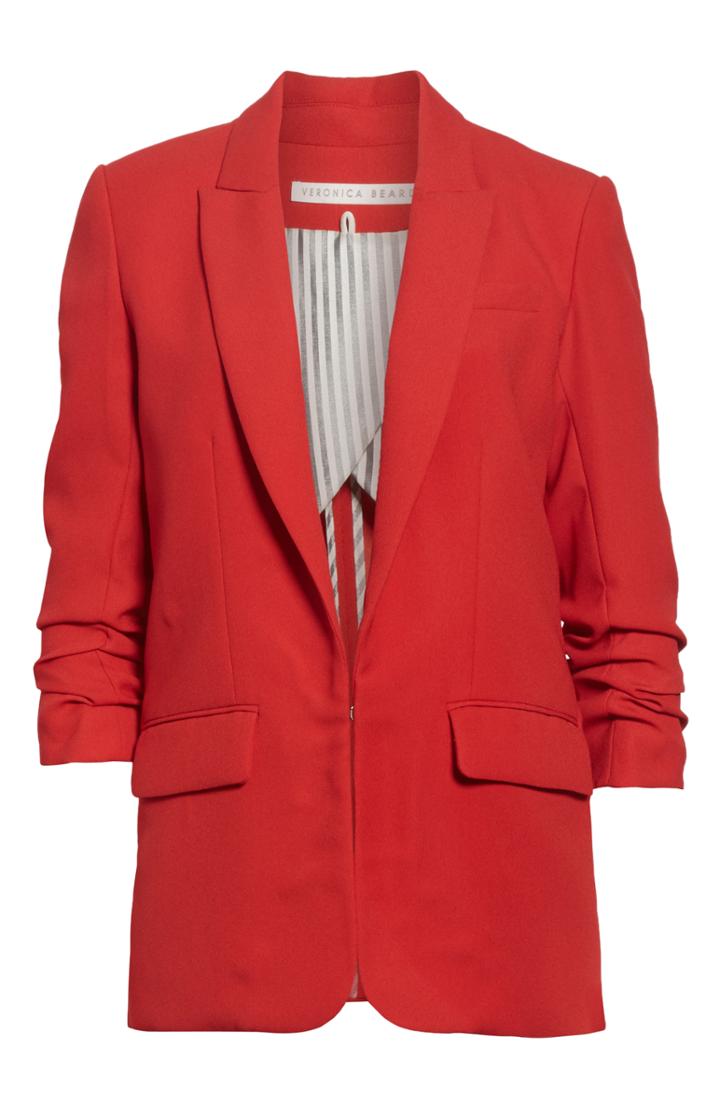 Women's Veronica Beard Graham Dickey Jacket - Red