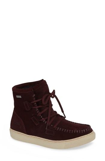 Women's Cougar Fabiola Waterproof High Top Sneaker M - Burgundy