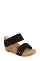Women's Sole Society 'emilia 2' Wedge Sandal .5 M - Black