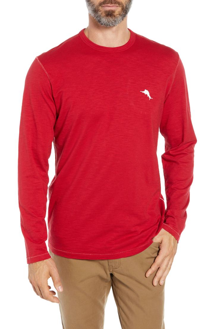 Men's Tommy Bahama Mele Kalikimaka T-shirt, Size - Red