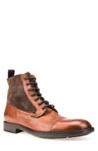 Men's Geox Jaylon 12 Cap-toe Boot Us / 40eu - Brown