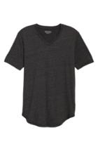 Men's Goodlife Scallop Triblend V-neck T-shirt, Size - Black