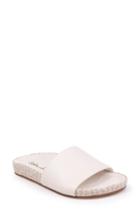 Women's Splendid Sandford Espadrille Slide Sandal .5 M - White