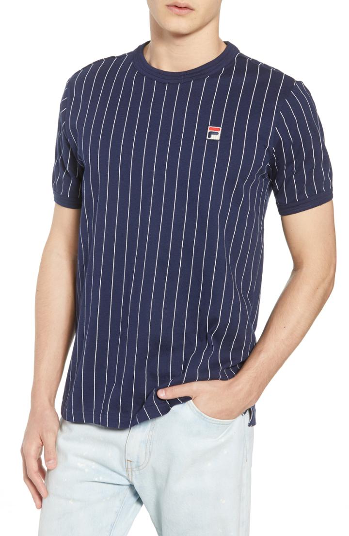 Men's Fila Guilo T-shirt, Size - Blue