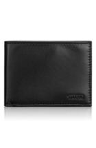 Men's Tumi 'delta Global - Id Lock(tm)' Shielded Double Billfold Wallet - Black