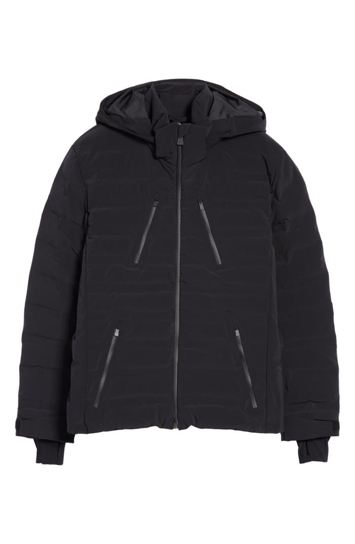Men's Aztech Mountain Nuke Suit Hooded Down Jacket - Black
