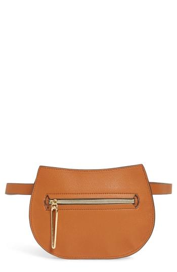 Danielle Nicole Trish Faux Leather Belt Bag - Brown