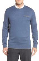Men's Travis Mathew Paglia Wool Blend Sweater - Blue