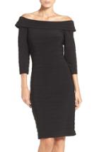 Women's Adrianna Papell Off The Shoulder Banded Sheath Dress