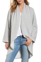 Women's Caslon Cocoon Knit Midi Cardigan - Grey