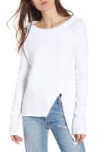 Women's Frank & Eileen Tee Lab Asymmetric Sweatshirt - White