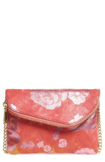 Hobo 'daria' Leather Crossbody Bag - Yellow