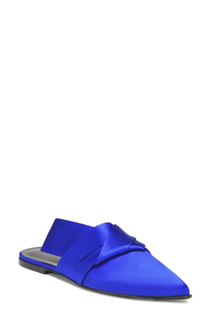 Women's Via Spiga Birgit Pointy Toe Mule M - Blue