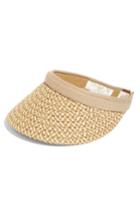 Women's Eric Javits Bradfield Packable Visor - Beige