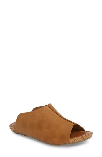 Women's Klub Nico Gracey Slide Sandal M - Brown